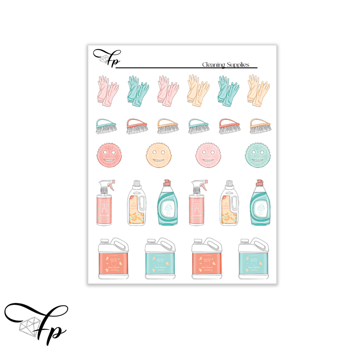 Spring Cleaning Supplies