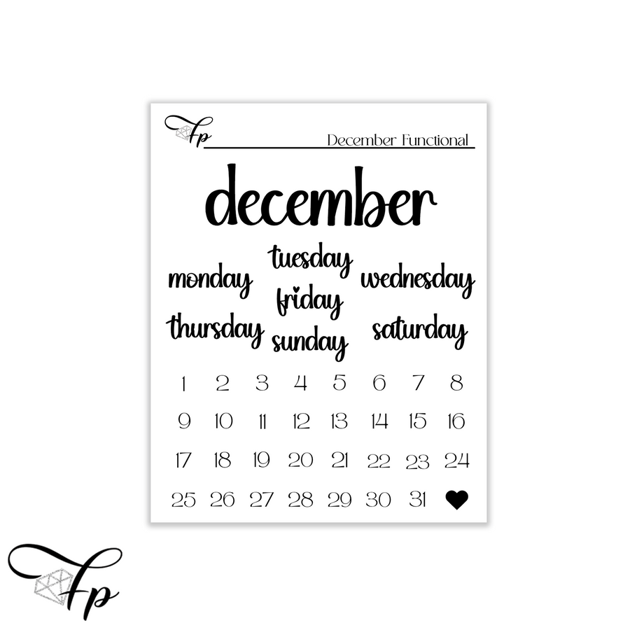 December Functional