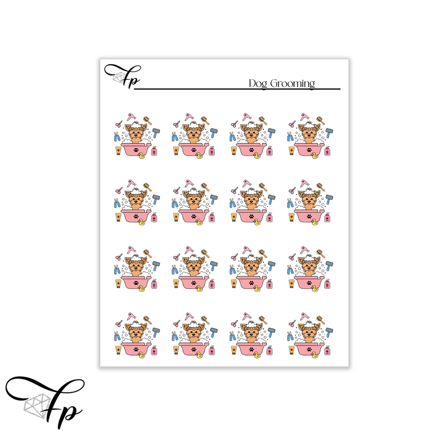 Dog Grooming Stickers