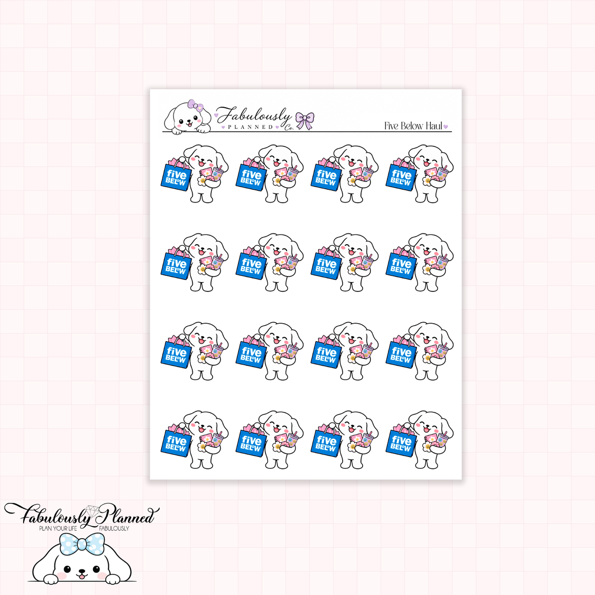 Five Below Planner Stickers