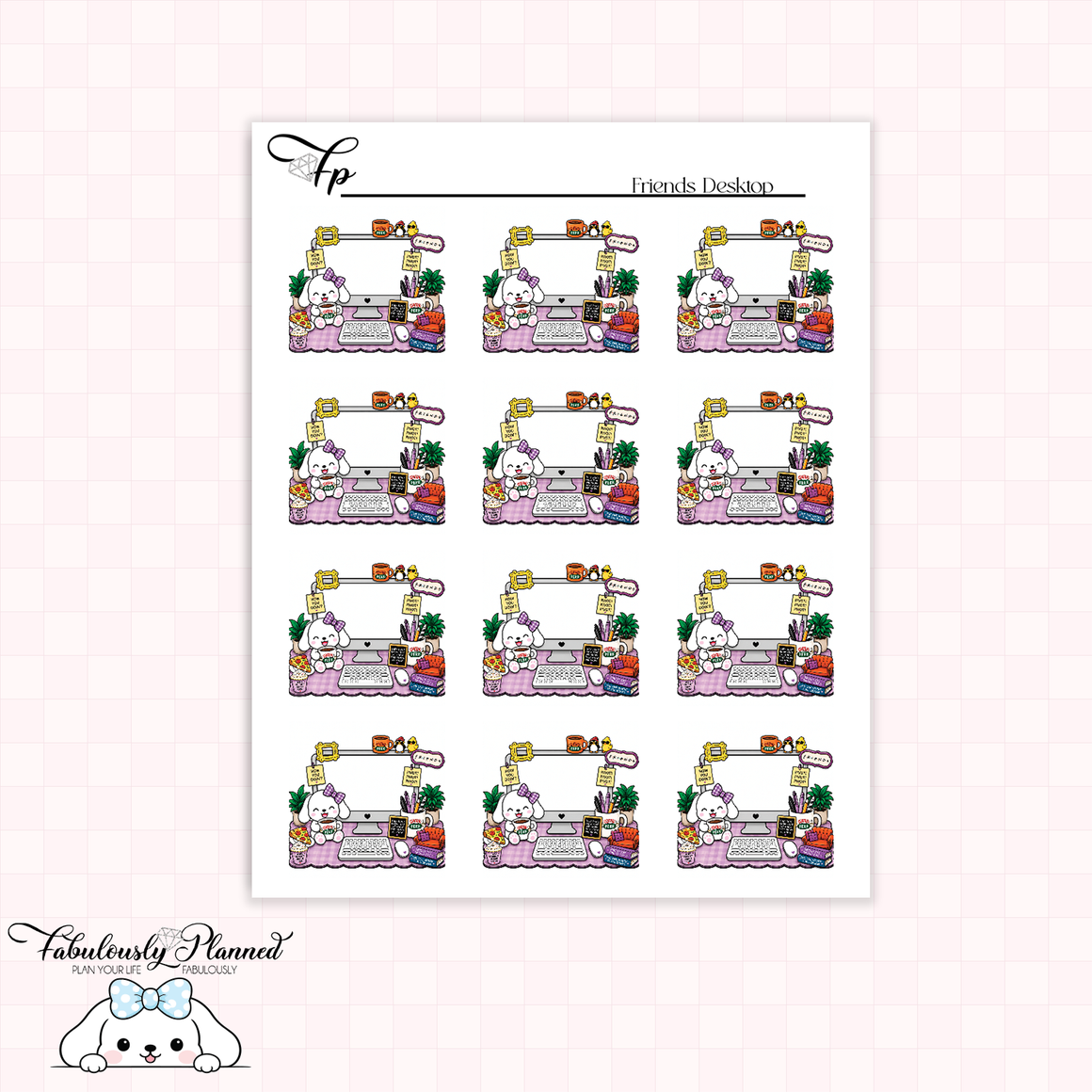 Friends Desktop Stickers