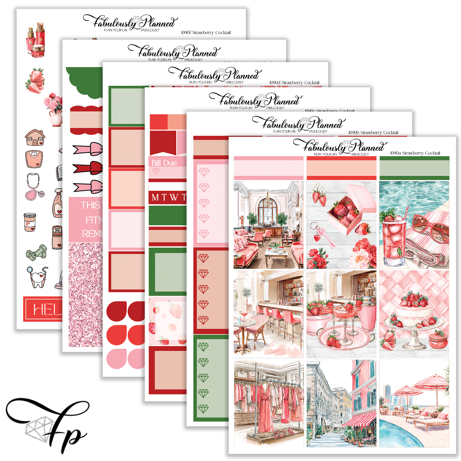 Strawberry Cocktail - Full Carat Collection