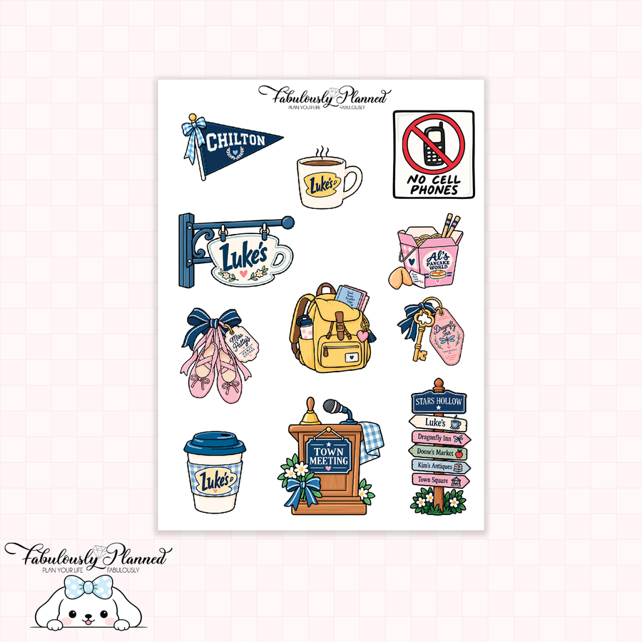 Gilmore Girls Large Decorative Sheet