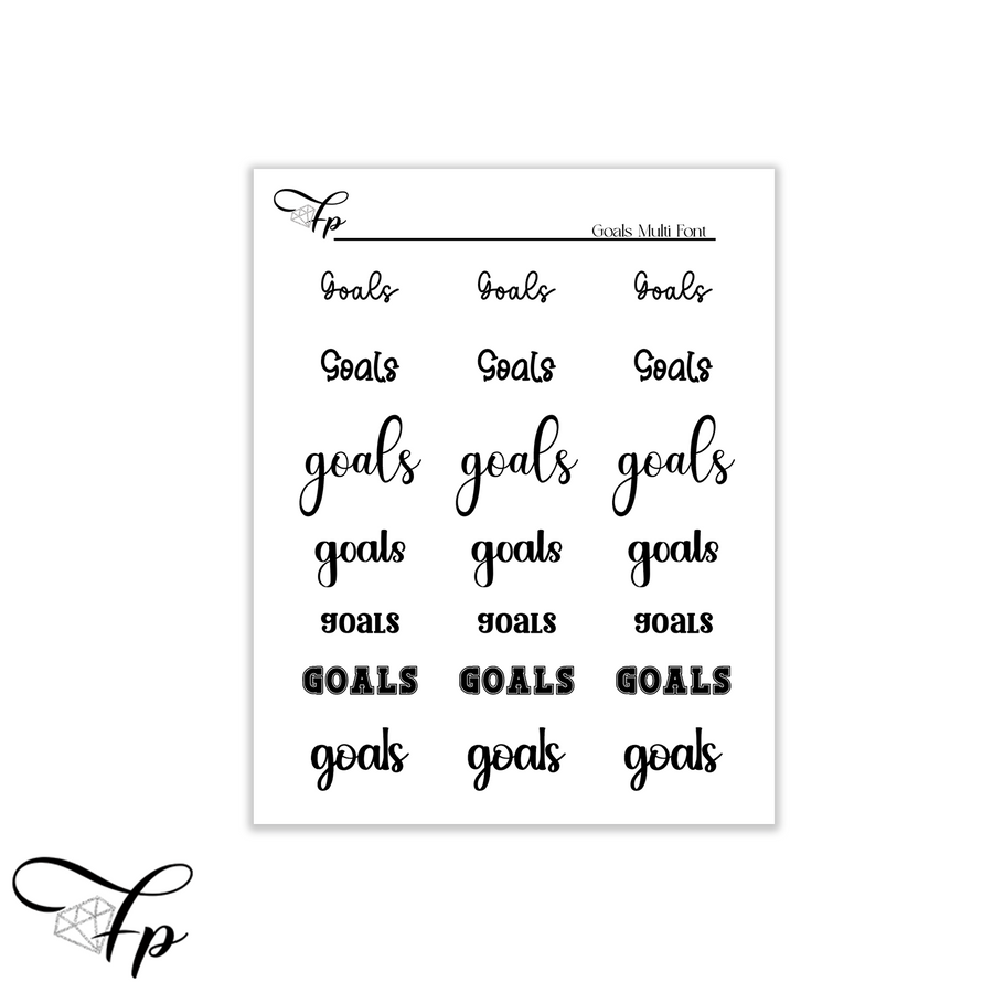 Goals Multi Script