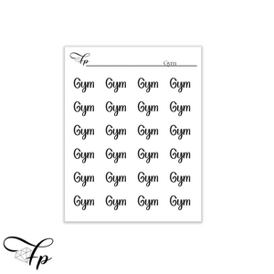Gym Script