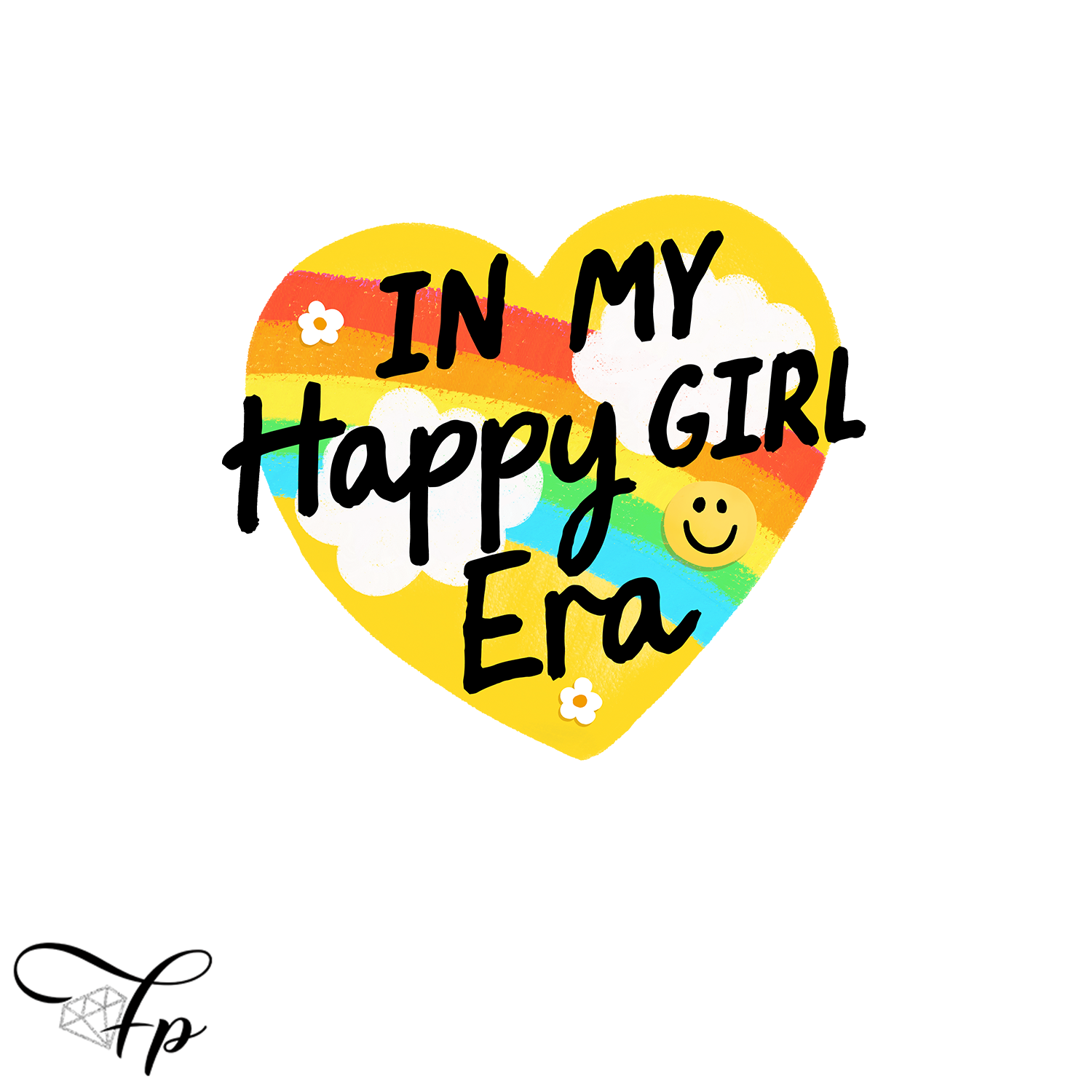 Happy Girl Era Vinyl Decal