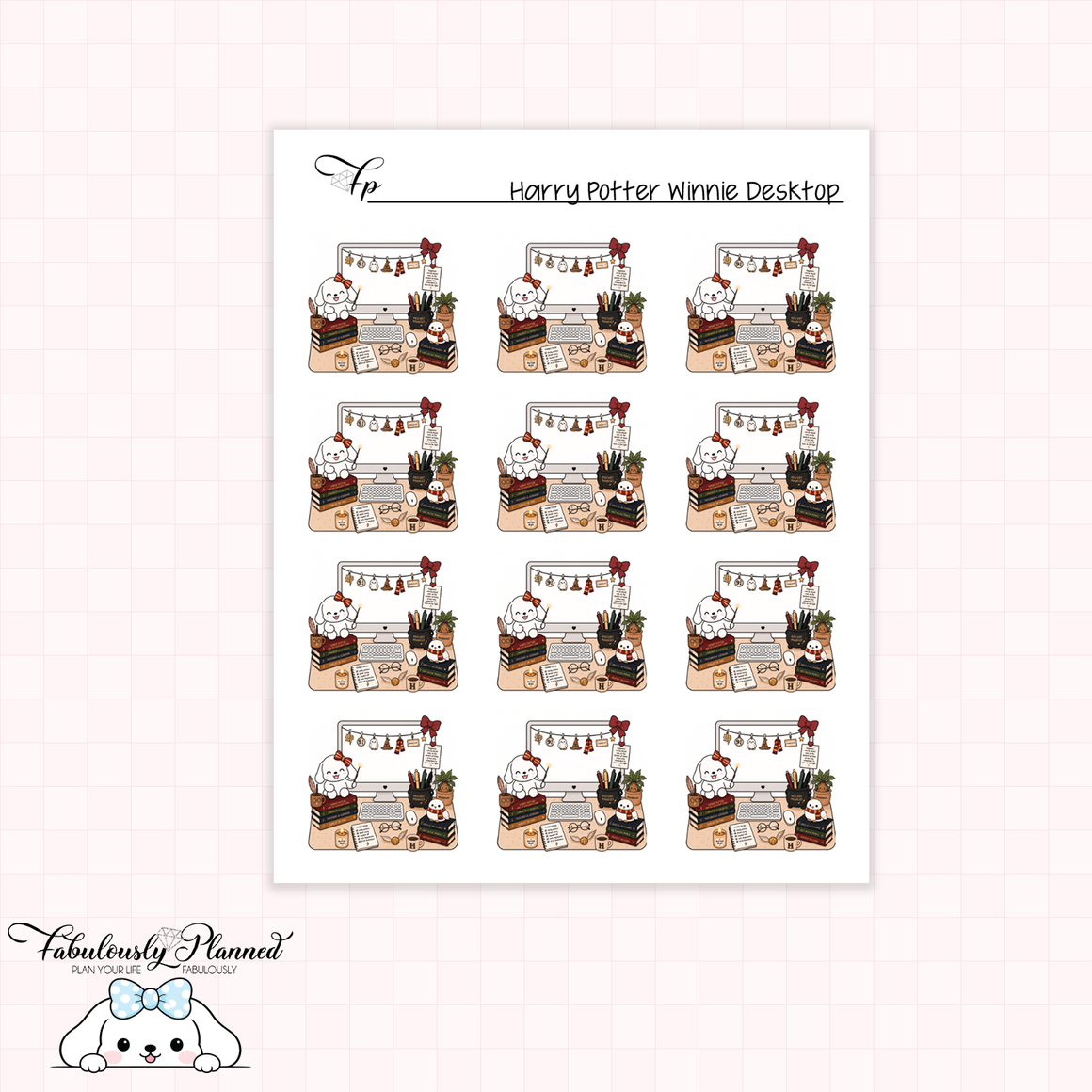 Harry Potter Winnie Desktop Stickers