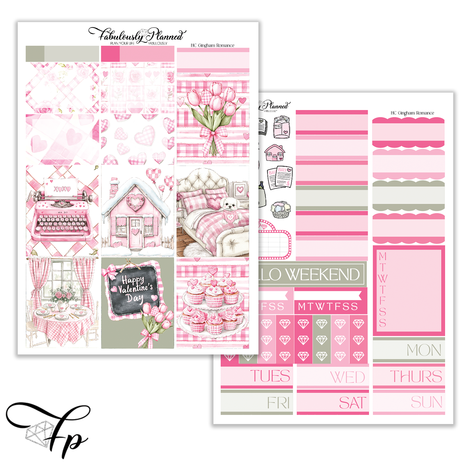 Gingham Romance - Half Carat Kit