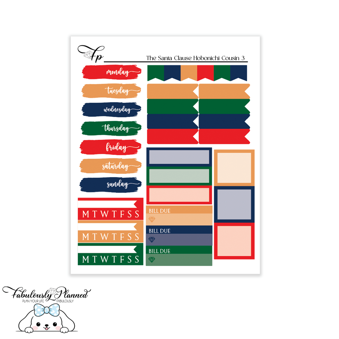 The Santa Clause Hobonichi Cousin 3
