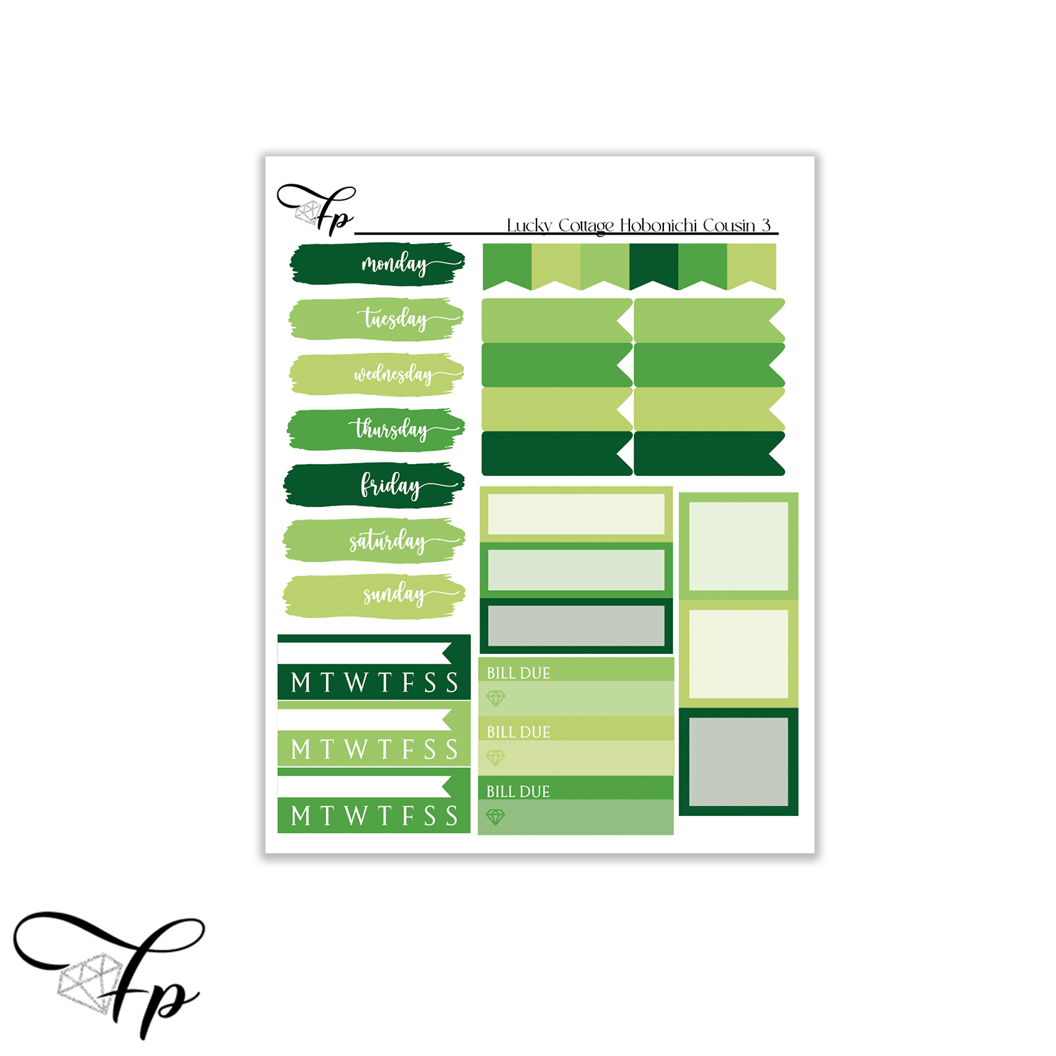 Lucky Cottage Hobonichi Cousin 3