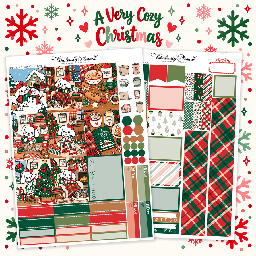 A Very Cozy Christmas - Hobonichi Cousin