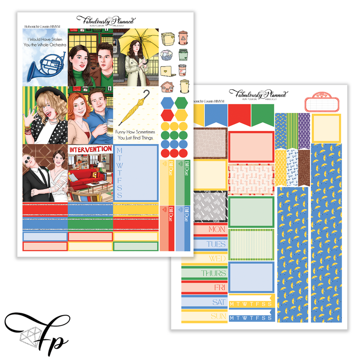 How I Met Your Mother - Hobonichi Cousin Kit