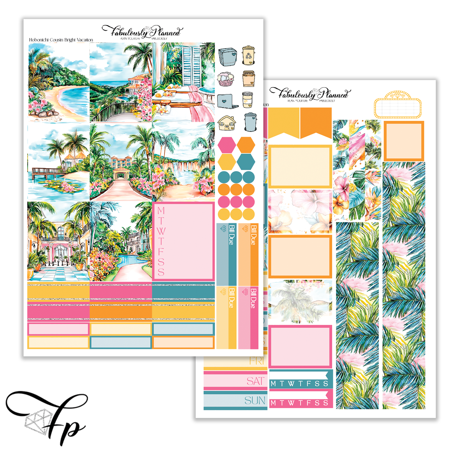 Bright Vacation - Hobonichi Cousin