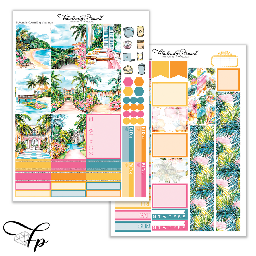 Bright Vacation - Hobonichi Cousin