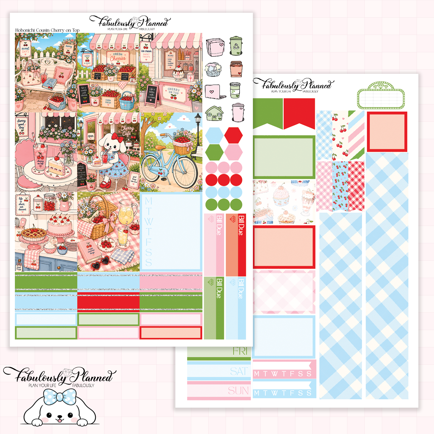 Cherry on Top - Hobonichi Cousin