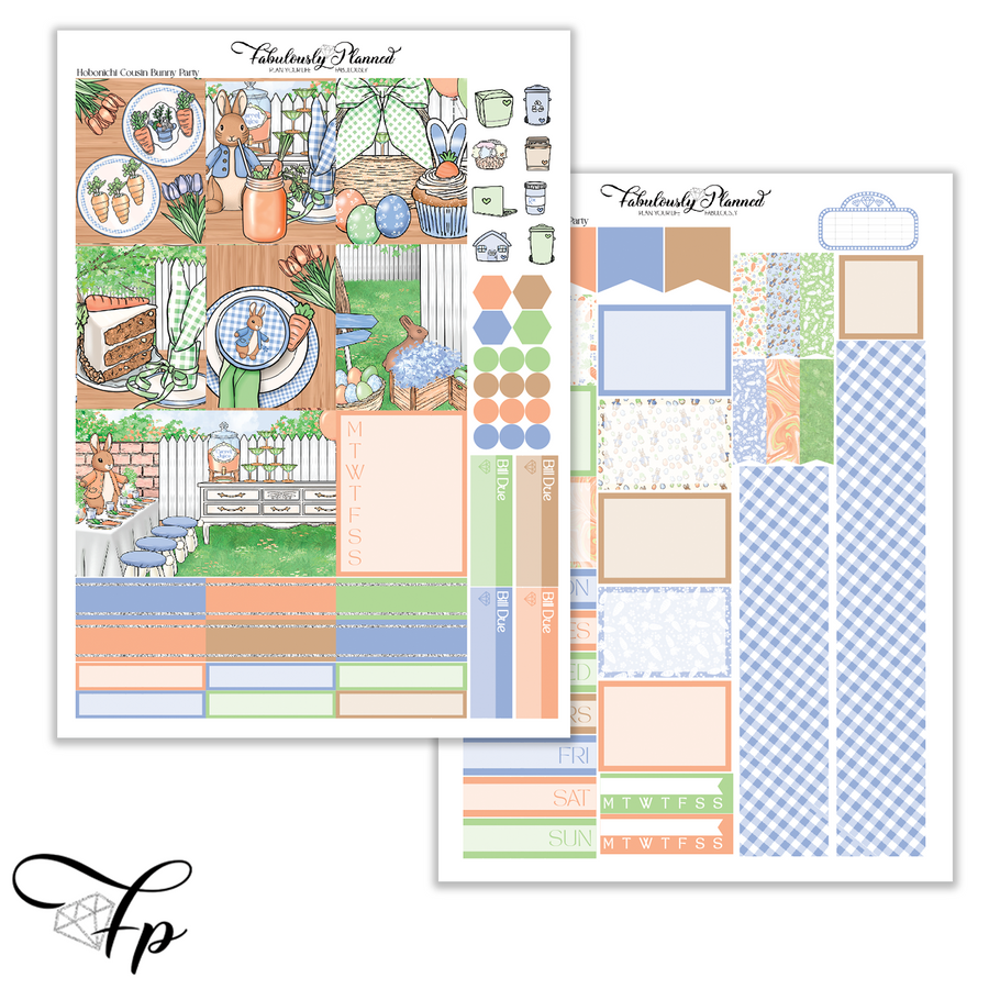 Bunny Party - Hobonichi Cousin
