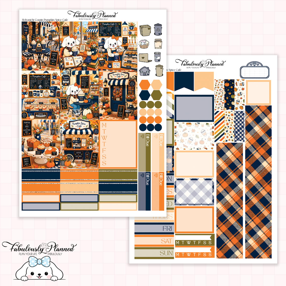 Pumpkin Spice Cafe - Hobonichi Cousin