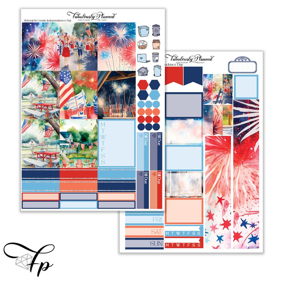 Independence Day - Hobonichi Cousin Kit