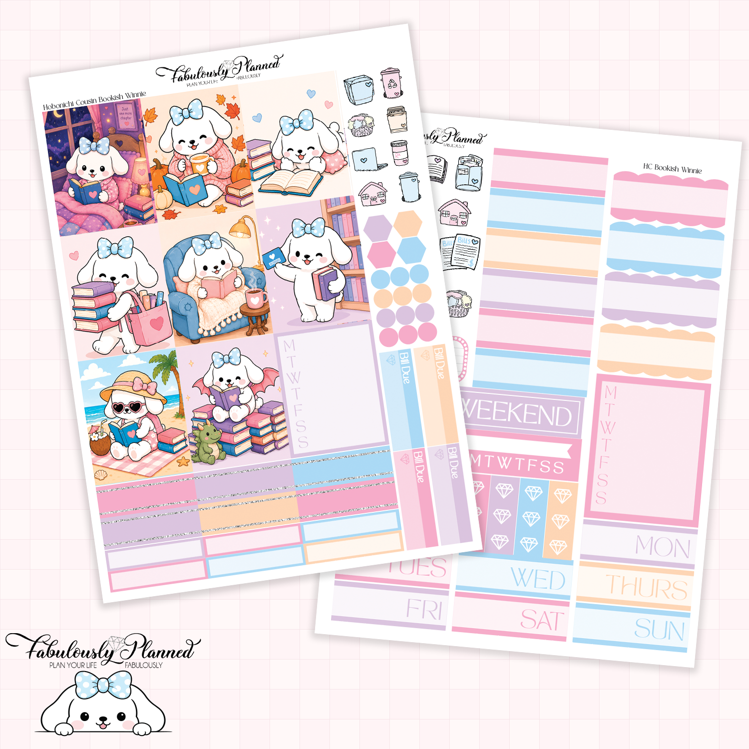 Bookish Winnie - Hobonichi Cousin