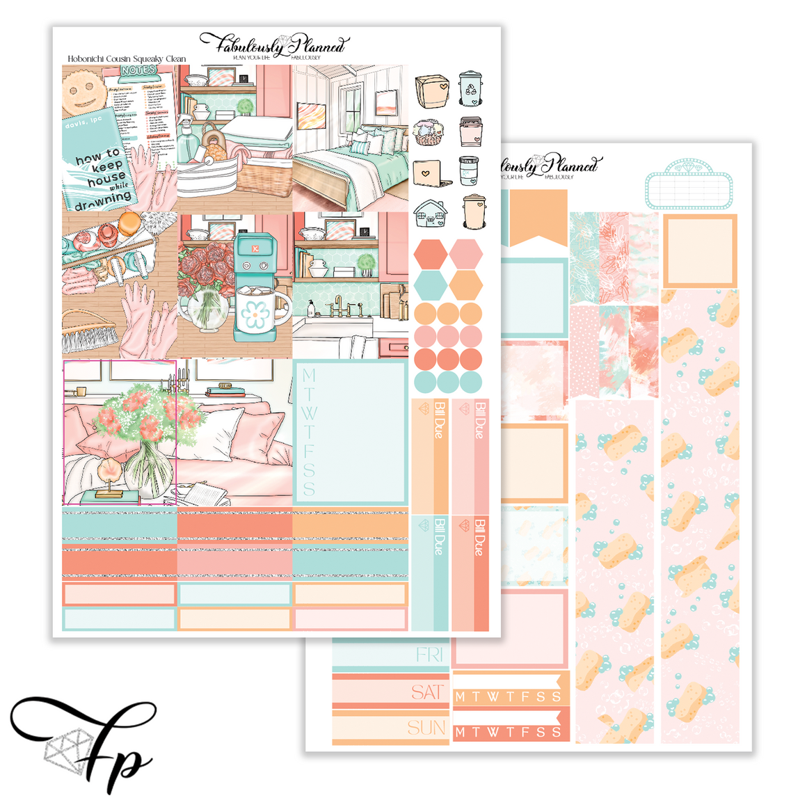 Squeaky Clean - Hobonichi Cousin Kit