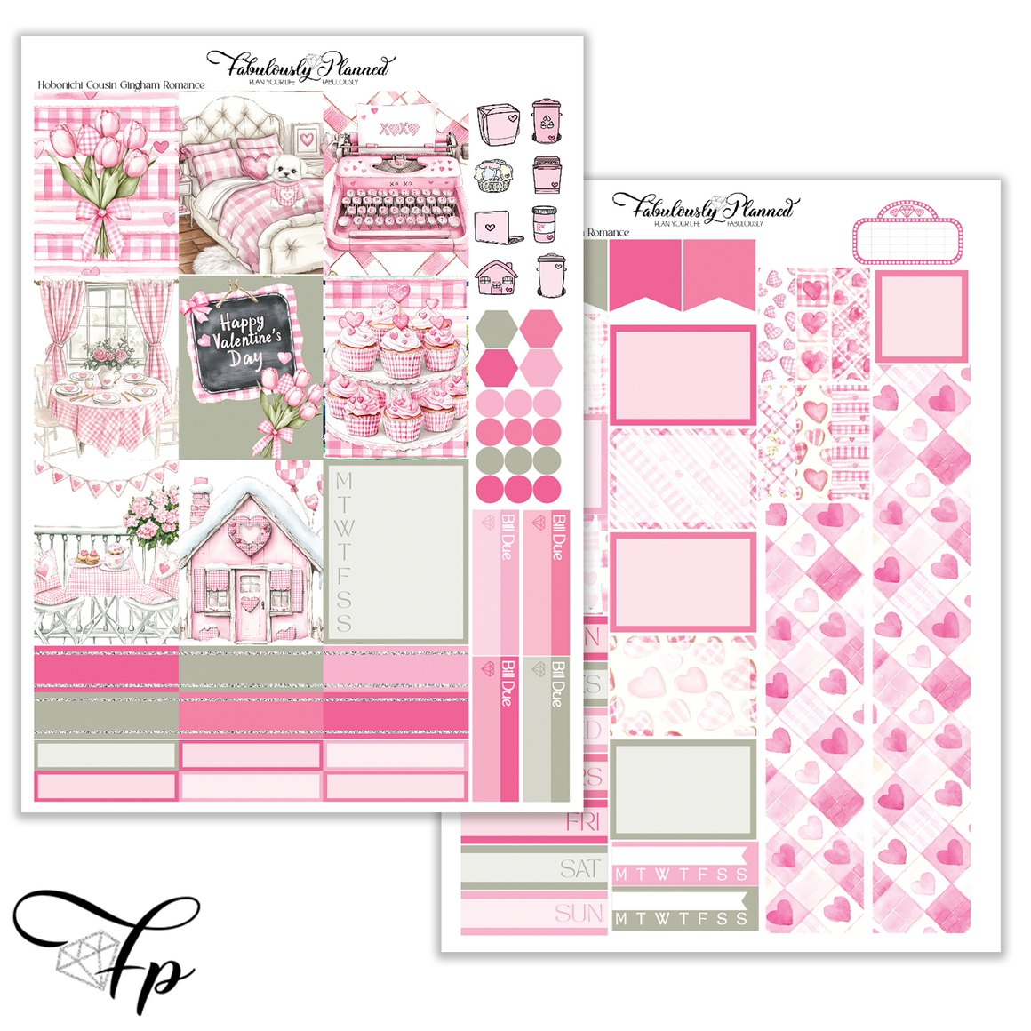 Gingham Romance - Hobonichi Cousin