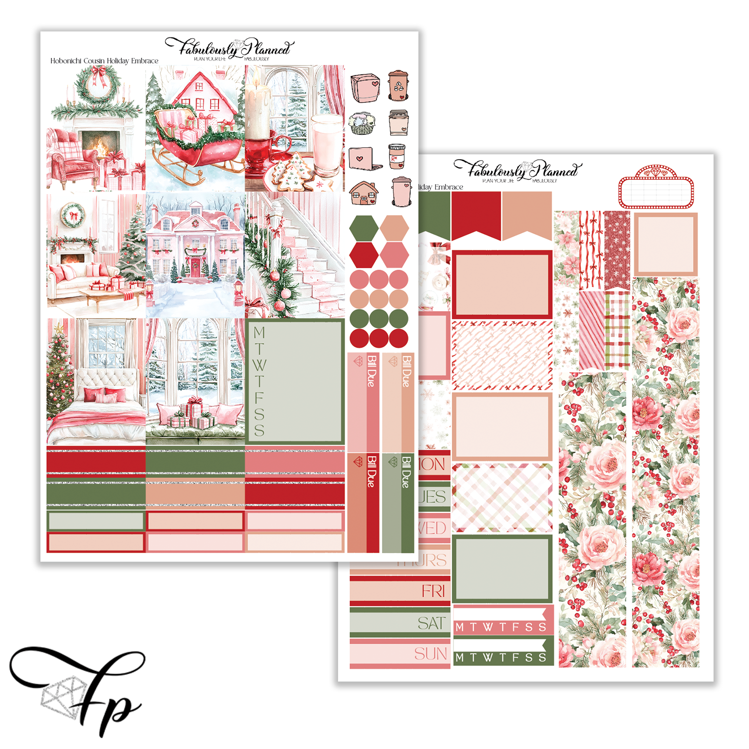 Holiday Embrace - Hobonichi Cousin