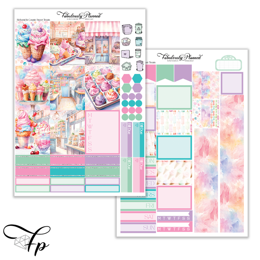 Sweet Treats - Hobonichi Cousin Kit