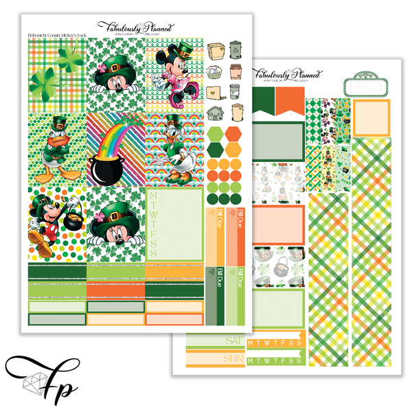 Mickey's Luck - Hobonichi Cousin - Fabulously Planned