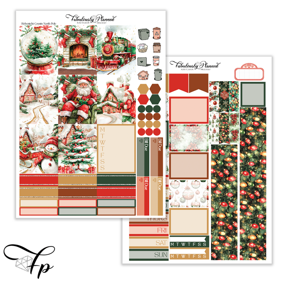 North Pole - Hobonichi Cousin Kit