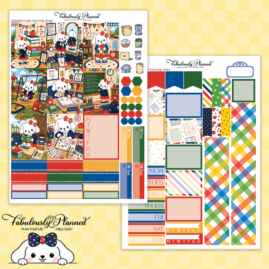 School Day Stories- Hobonichi Cousin