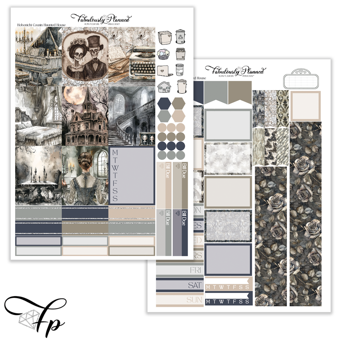 Haunted House - Hobonichi Cousin Kit