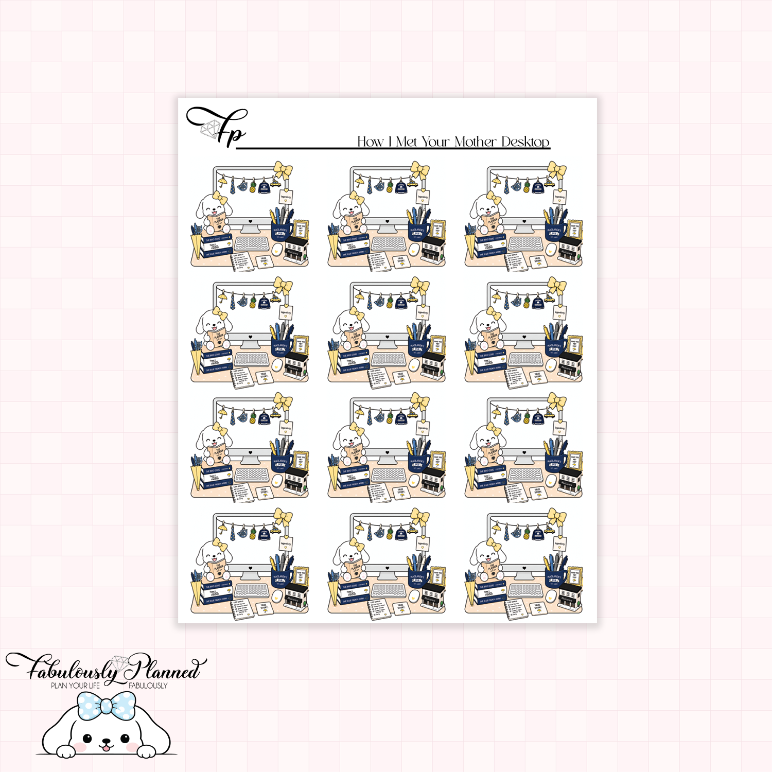 How I Met Your Mother  Desktop Stickers