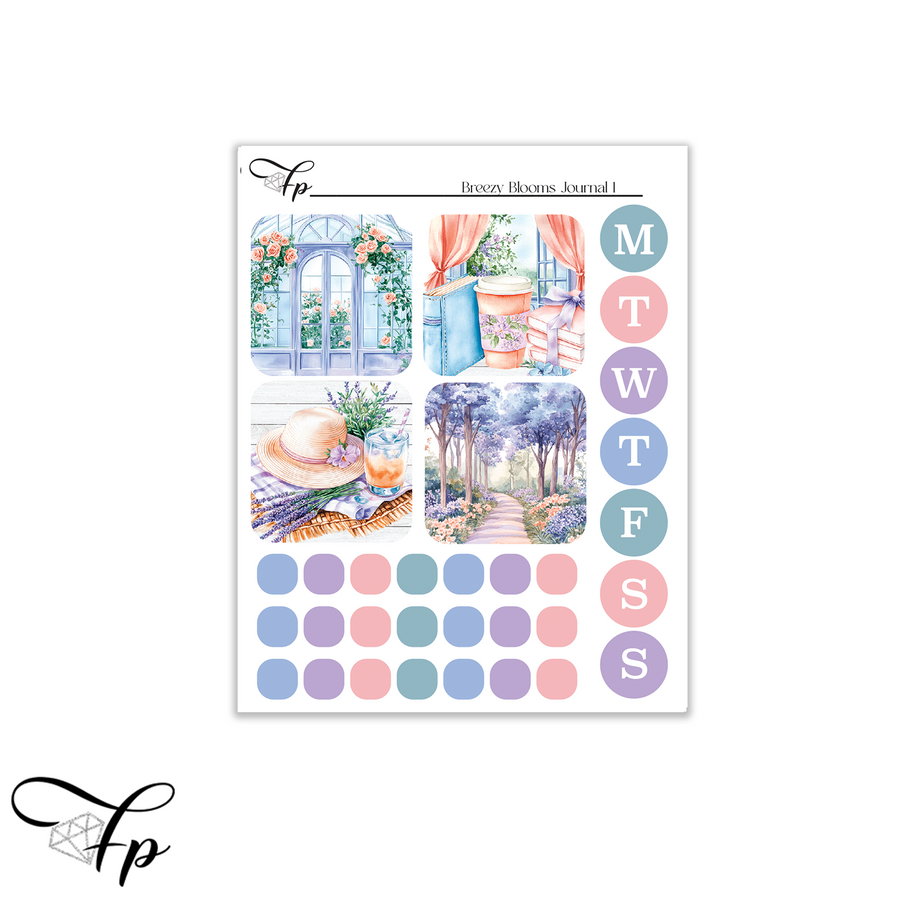 Breezy Blooms Journal 1