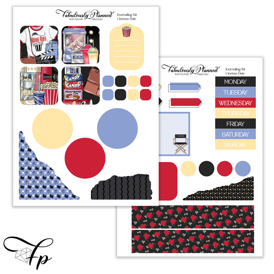 Cinema Date - Journaling Kit