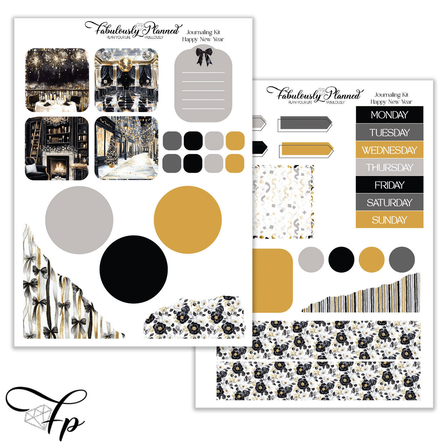 Happy New Year 2026 - Journaling Kit