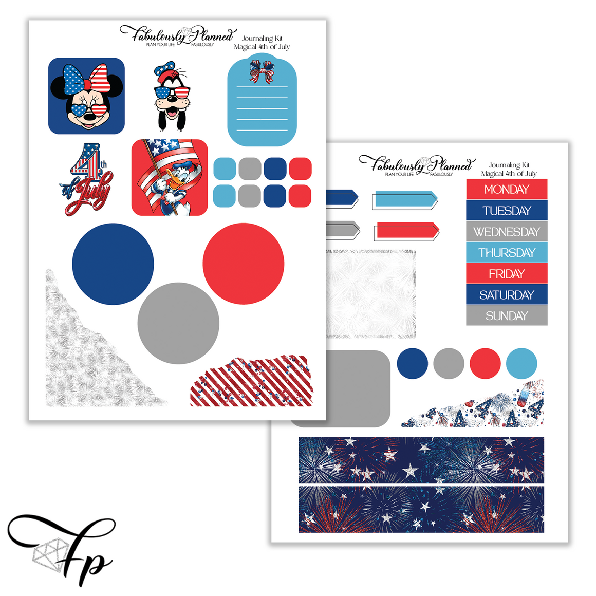 Magical 4th of July - Journaling Kit