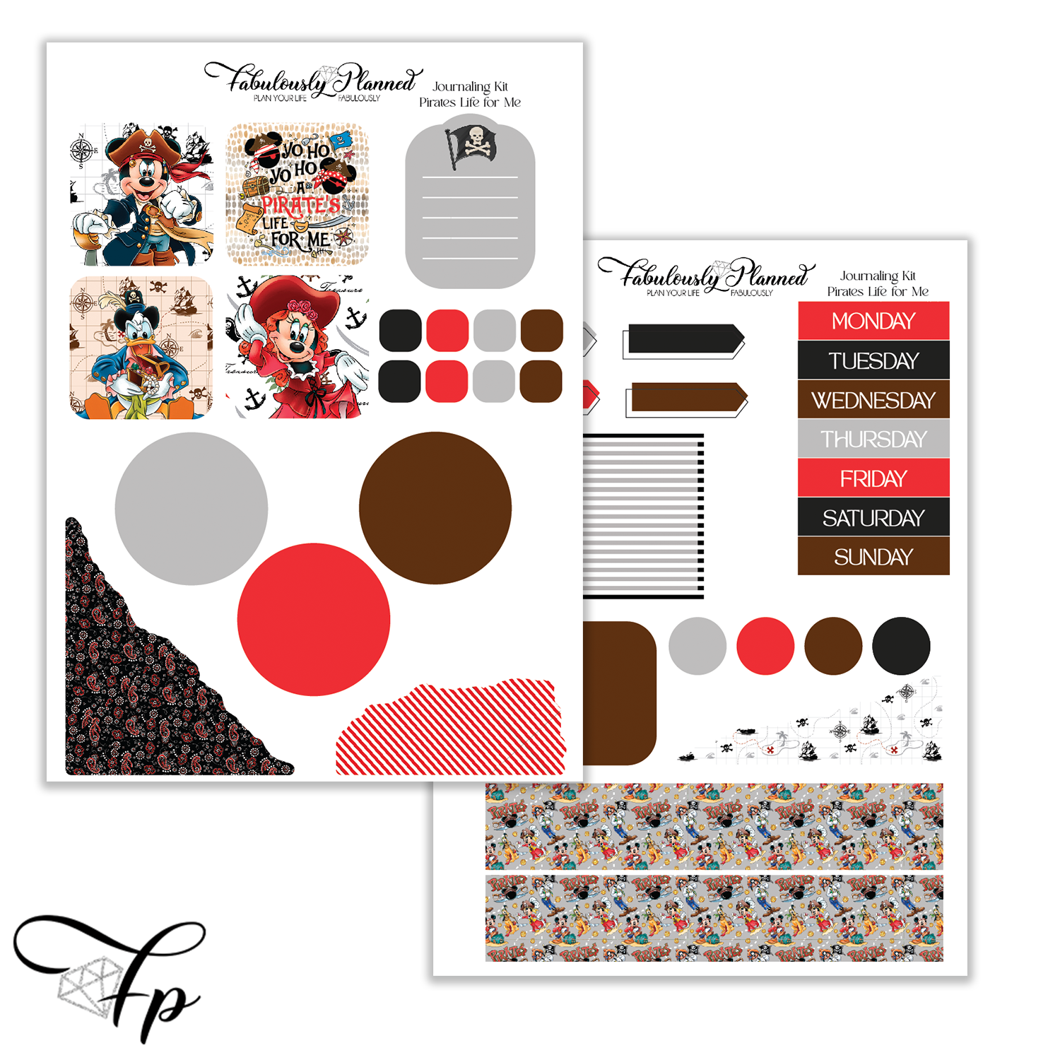 Pirates Life for Me - Journaling Kit