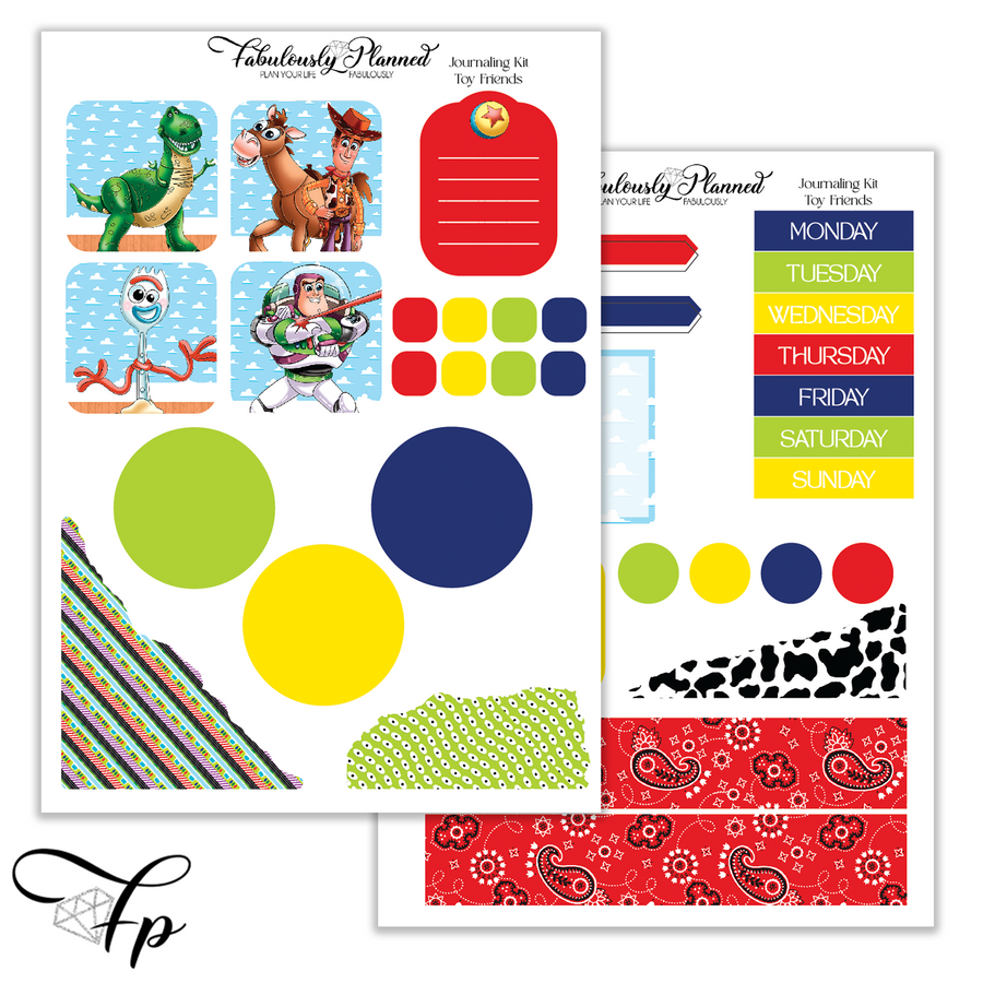 Toy Friends - Journaling Kit