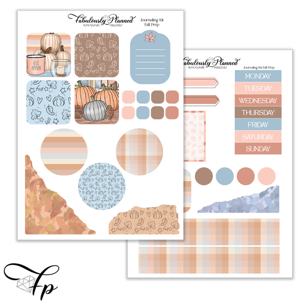 Fall Prep - Journaling Kit - Fabulously Planned