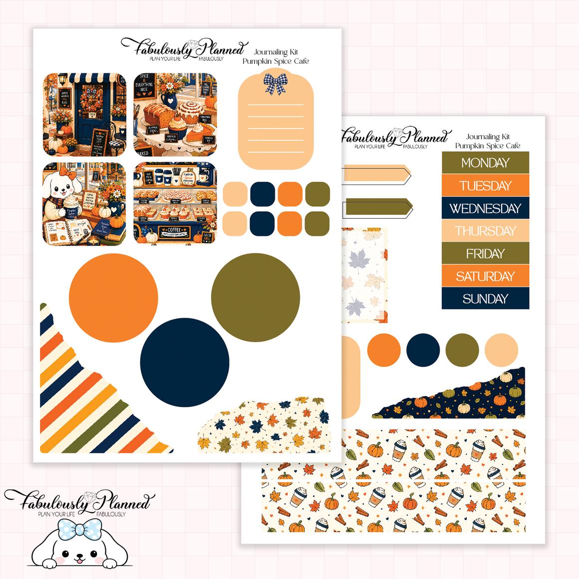 Pumpkin Spice Cafe - Journaling Kit