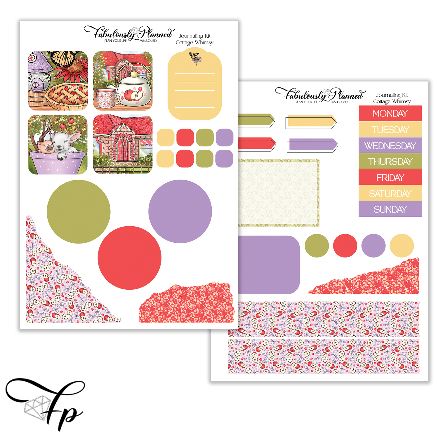 Cottage Whimsy - Journaling Kit