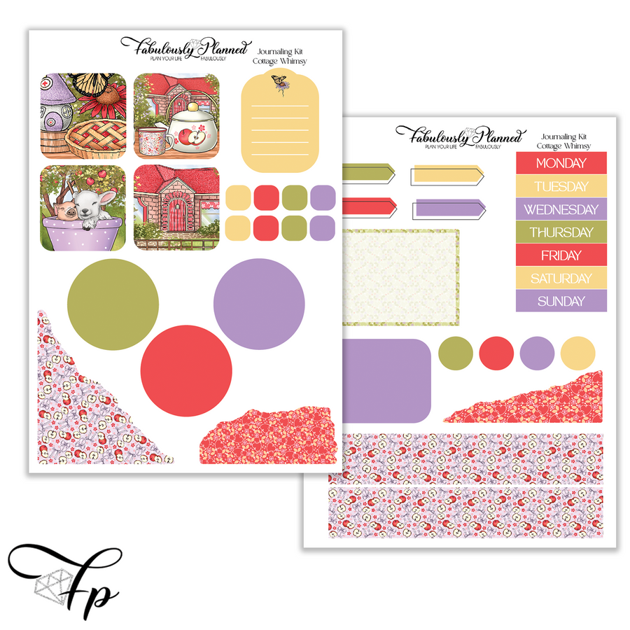 Cottage Whimsy - Journaling Kit