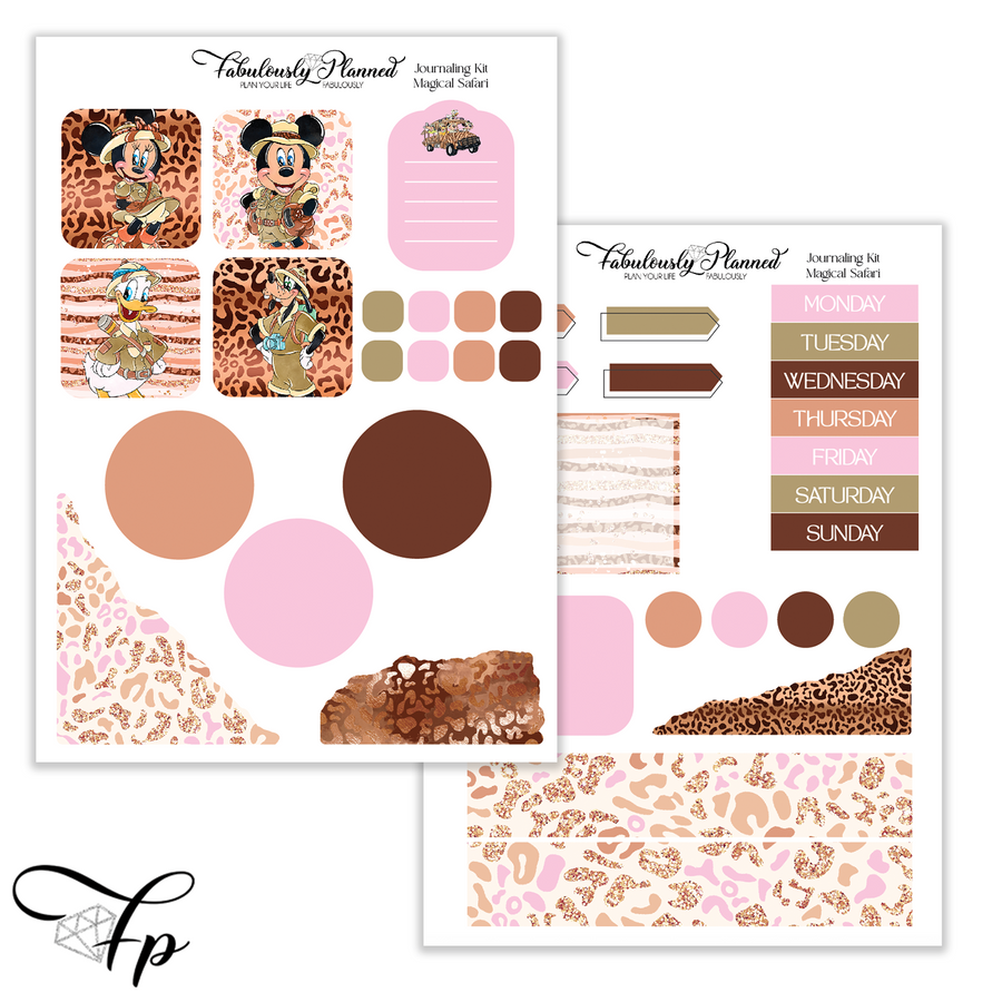 Magical Safari - Journaling Kit