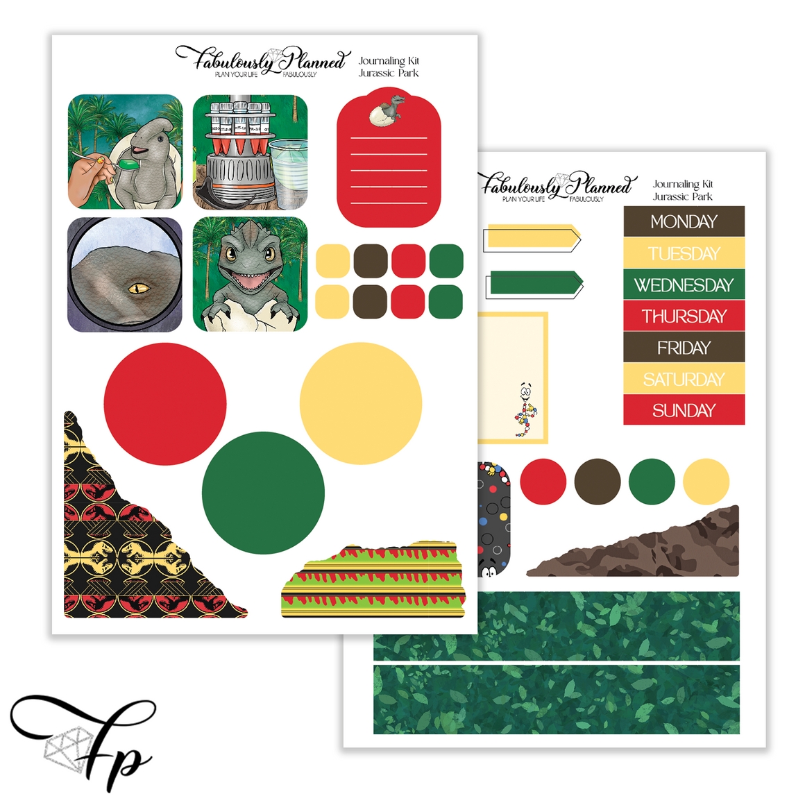 Jurassic - Journaling Kit