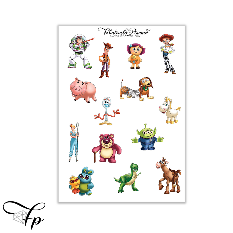 Toy Friends Large Decorative Sheet
