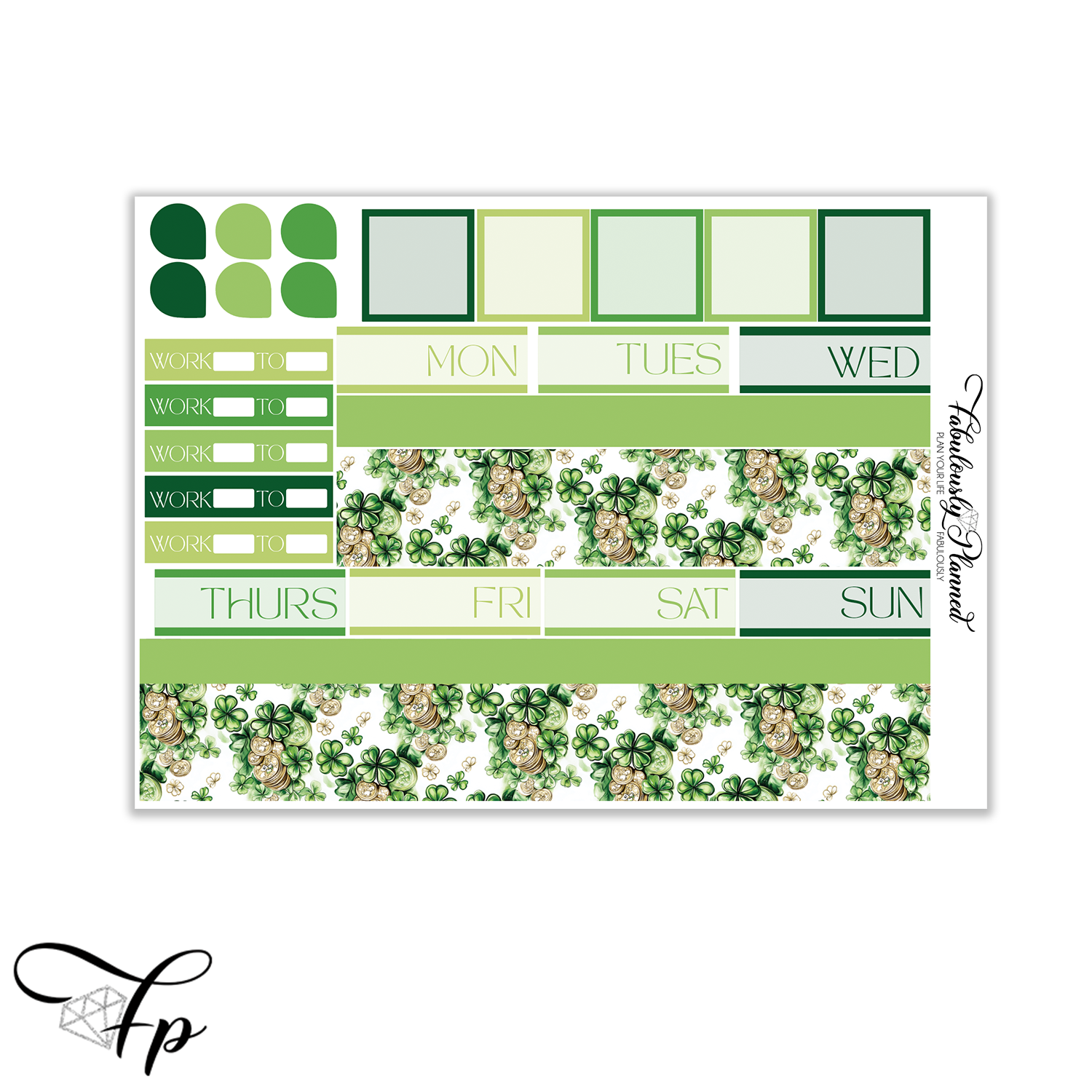 Lucky Cottage Large Washi