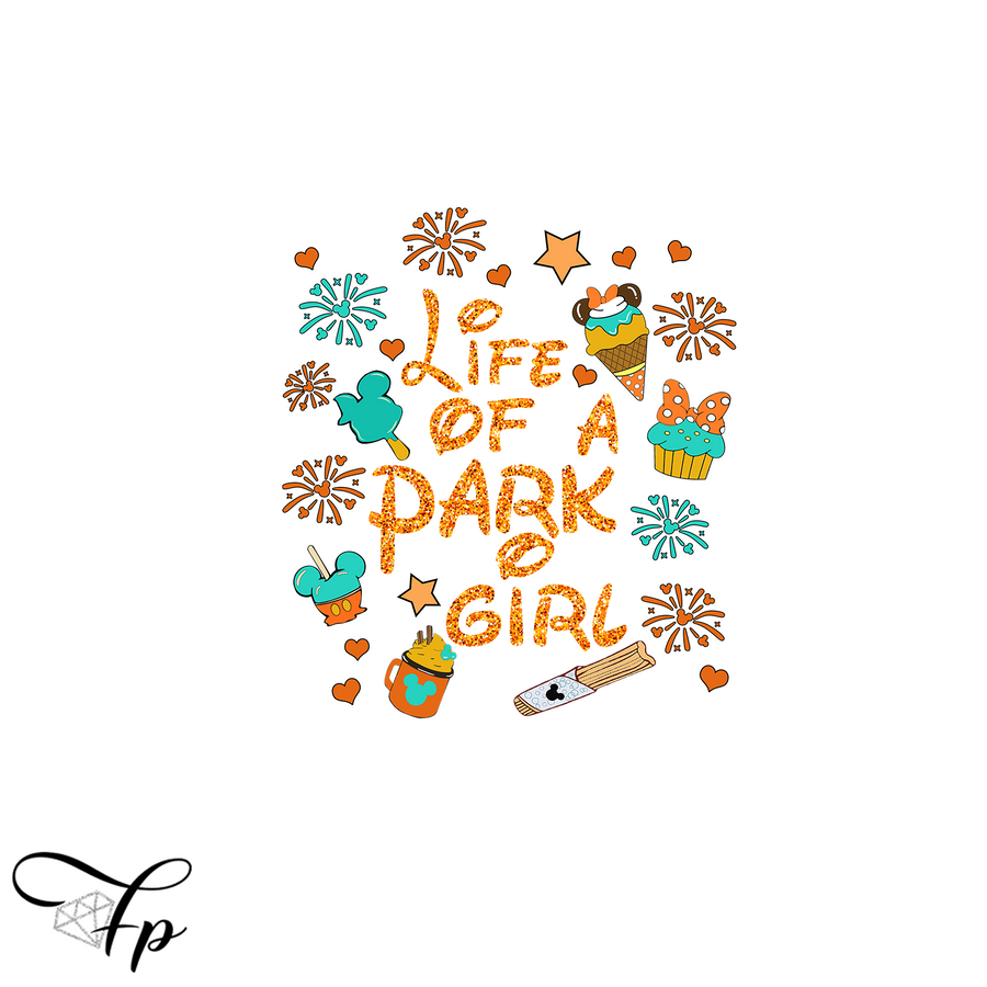 Life of a Park Girl Vinyl Decal