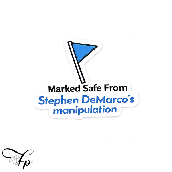 Marked Safe Vinyl Decal - Fabulously Planned