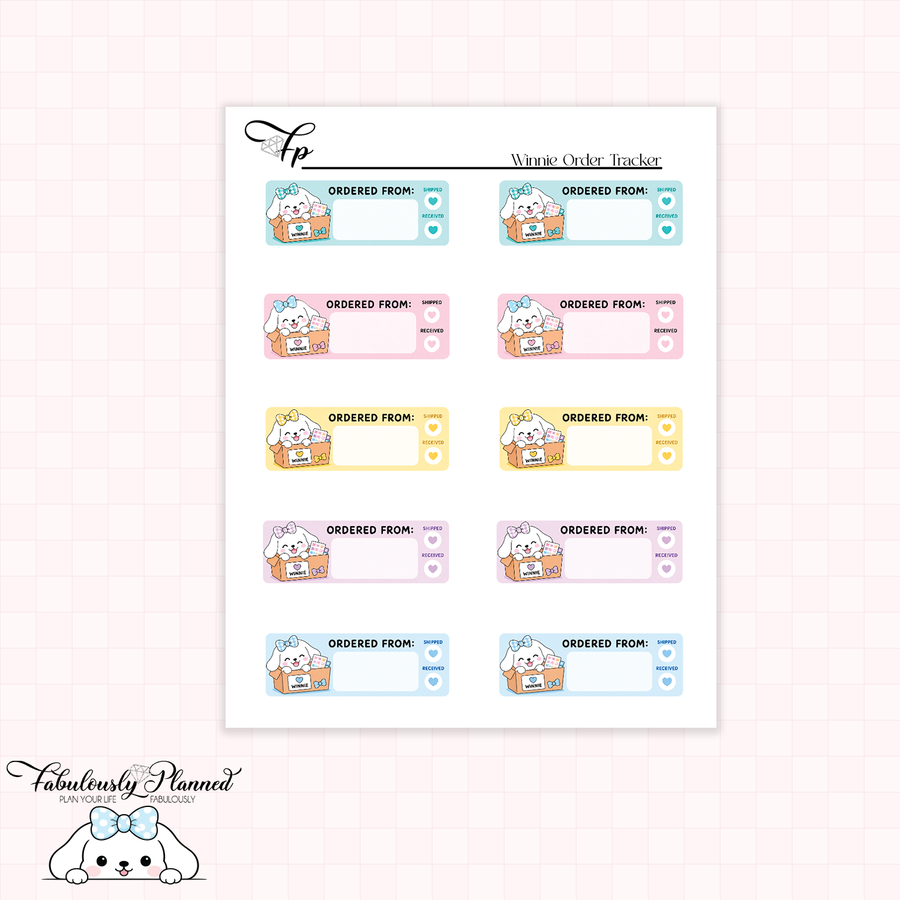 Winnie Order Tracker
