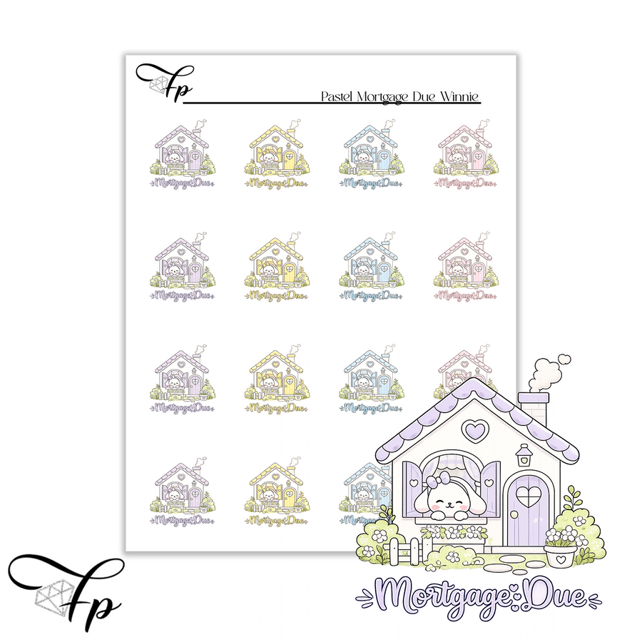 Pastel Mortgage Due Winnie